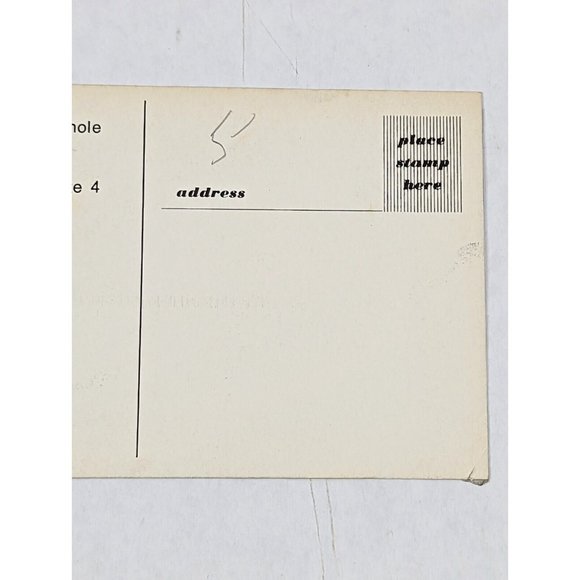 Vintage Postcard Richard Nixon & Agnew 1972 Political Advertising Playing Piano - Picture 7 of 8